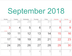 September 2018 Calendar With Holidays Decorative Calendar March Calendar June Calendar Template