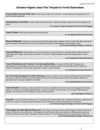 A daily lesson template will help you create a lesson plan that keeps your class on track when learning about complicated or difficult topics. Danielson Lesson Plan Template Fill Online Printable Fillable Blank Pdffiller