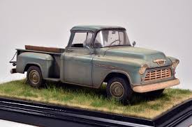 Image result for Light Green 1955 Truck