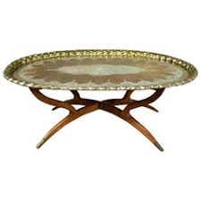Cyan design 10778 kingdom 36 diameter glass top iron coffee table antique brass indoor furniture tables coffee build, inc. Brass Tray Table Legs 10 For Sale On 1stdibs