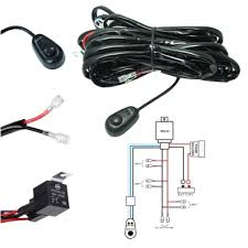 Reviews For Led Light Bar Wiring Harness Kit 180w 12v 40a Fuse Relay On Off Waterproof Switch 4 Lead 2 Meter Universal For Off Road Atv Suv Jeep Truck Light Wiring Harnesses Reviews