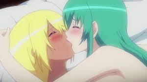 Anime Yuri Girls Scenes - Kisses and Compilation - YouTube