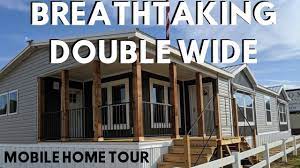 Breathtaking Mobile Home 32x70 3 Bed 2 Bath Double Wide The Addison By Winston Homebuilders Youtube Mobile Home Double Wide Trailer Building A House
