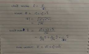 Find Unit Vector In The Direction Of Vector A 2i 3j K