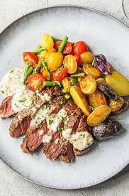 Creamy Bearnaise Strip Steak Recipe Hellofresh Recipe Easy Steak Recipes Hello Fresh Recipes Grilled Steak Recipes