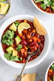 I know that no matter how harried my day, i always have spices, cans of beans, tomato sauce, and an onion laying around the house, which i can transform into an easy weeknight chili. Actually The Best Vegetarian Chili Recipe Ever Ambitious Kitchen
