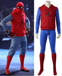 Did you scroll all this way to get facts about spiderman homecoming costume? Spiderman Homecoming Peter Benjamin Parker Cosplay Costume Xcoos
