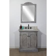 This digital photography of amazing coastal bathroom vanities has dimension 1500 x 1500 pixels. Rustic Style 31 Inch Single Sink Bathroom Vanity With Coastal Sand Marble Top No Faucet Overstock 30570072 Driftwood