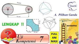 Jawaban uji kompetensi 5 matematika kelas 7 semester 2. Uji Kompetensi 7 Pilihan Ganda Kelas 8 Smp Mts Lingkaran Matematika Buku Paket Bse Halaman 113 Youtube