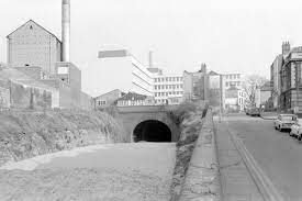 The Bristol Harbour Line Railway Tunnel Under The Churchyard Of St Mary Redcliffe Bristol C D E Hockin Lbipp Bristol Harbour Bristol City Of Bristol