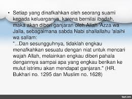 Pertama, disebutkan kelima kewajiban suami yang merupakan hak istri, antara lain memberikan nafkah, perlindungan, pendidikan agama ustadz rosyid melanjutkan hak suami dan kewajiban istri yang harus dijalankan terdiri atas hak suami atas istri lebih besar daripada hak istri atas suami. Fiqih Nafkah Dan Manajemen Keuangan Keluarga Ppt Download