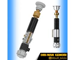 No mate, thats obi wan ep3 light saber, luke's is a bit different, but you are not wrong. Lego Moc Obi Wan Lightsaber By Built Bricks Rebrickable Build With Lego