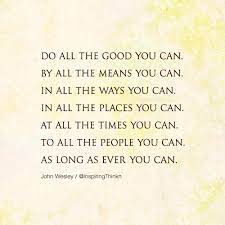 John Wesley Three Simple Rules Bethany United Church