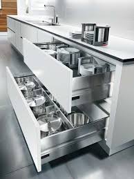 The 120cm Wide Drawers Are Divided Into Sections And Contain Removable Plate Holders Cozinhas Modernas Design De Cozinha Design De Cozinha Moderna