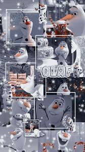 Olaf Olaf Frozen Elsa Anna Aesthetic Cute Fun Cute Disney Wallpaper Cartoon Wallpaper Iphone Cute Patterns Wallpaper