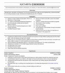 When applying for a government job, you should catch the recruiter's attention with your resume intro. Teacher 1 Resume Example Company Name Jean Nevada