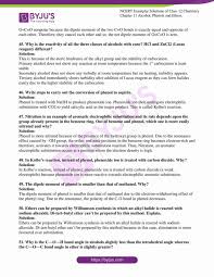 Williamson's synthesis is an example of: Ncert Exemplar Class 12 Chemistry Solutions Chapter 11 Alcohols Phenols And Ethers Free Pdf