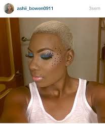 Bald Head Faded Hair Color Short Bleached Hair Hair Jazz