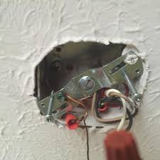 Ceiling fan installation is a breeze with expert wire. Will This Electrical Box Support A Ceiling Fan Doityourself Com Community Forums