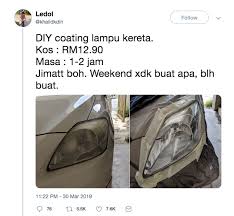 Check spelling or type a new query. Cara Diy Coating Lampu Kereta