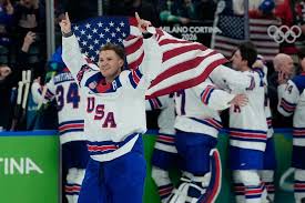Olympic hockey: USA defeats Canada 2-1 ...