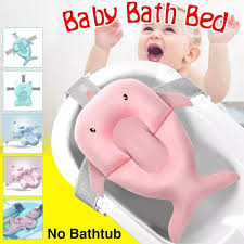 The baby bed bath are fitted with relaxing and protective features to promote sound sleep and safety. Baby Anti Slip Dolphin Shaped Bath Tub Cushion Pad Yormarket Online Shopping Namibia Windhoek