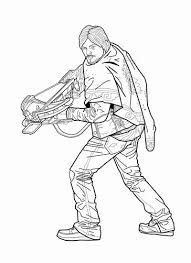 Walking Dead Coloring Page Lovely Daryl Dixon Coloring Page The Walking Dead In 2020 Cat Coloring Book Coloring Pages Mermaid Coloring Pages
