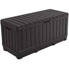 Keter's designs offer quality plastic home and outdoor storage solutions for your house and garden. Offizieller Shop Keter Keter Baule In Resina Kentwood Marrone