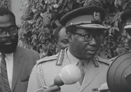 Watch video of Gen. Ankrah entering a radio station to announce Nkrumah's  overthrow in 1966