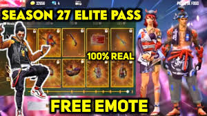 So hello guy's in this video i am showing you all season elite pass in garena freefire battleground. Free Fire Season 27 Elite Pass Review August Elite Pass Details Free Emote Youtube