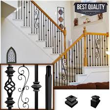 Metal stair spindles have been really popular in 2020, this article takes a look at why. Premium Iron Balusters Iron Spindles Metal Stair Parts Etsy