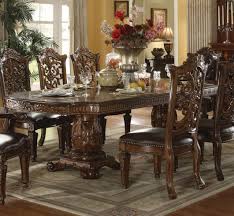 Casual dining set pub dining set dining tables dining chairs buffet and sideboard china cabinets counter height tables counter height chairs. Acme Furniture Vendome Traditional Formal Dining Table Dream Home Interiors Dining Tables