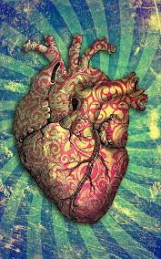 Anatomical Heart Tattoo With Bleeding Heart Flowers Description From Pinterest Com I Searched For This On Bing Anatomical Heart Art Heart Art Heart Art Print