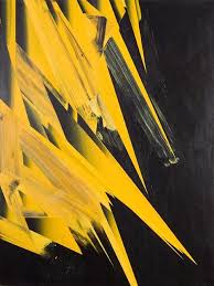 Black And Yellow Mixed Phil Ashcroft Yellow Art Painting Cool Paintings