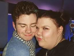 Happy birthday to the one and only @chriscolfer!!! Ain't no castle high,  ain't no glen low, ain't no Loch Ness wideeee enough to keep me from  celebrating you, babe. I love you