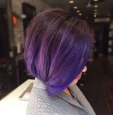 The desire to show off is seen in the red highlighted curls that are colorful and strong. 45 Best Hairstyles Using The Fashionable Shade Of Purple