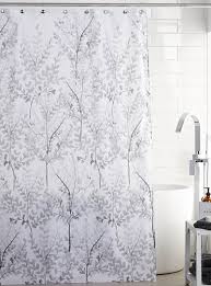 Silver Leaves Shower Curtain Simons Maison Shop Fabric Shower Curtains Online In Canada Si Fabric Shower Curtains Shower Curtain Bathroom Shower Curtains