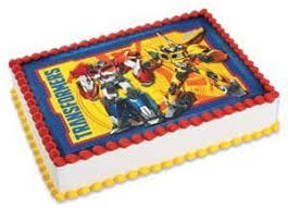 Transformers | bumblebee cake (how to). Amazon Com Transformers Cake Icing Edible Image Toys Games