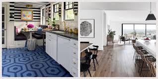Select a bright red ceramic or vinyl tile to add a pop of warm color to the room. 2020 Best Hardwood Floor Color Trends Hardwood Flooring Trend Inspiration