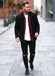 Black Pants And Brown Boots Men 26 Best White T Shirt Outfit Styles Every Man Loves To Try Looksgud In Mens Outfits White Jeans Men Winter Outfits Men