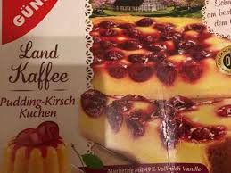 Dieser leckere zauberkuchen zeichnet sich durch seine tollen 3 schichten a. Kalorien Fur Pudding Kirsch Kuchen Pudding Fddb