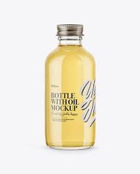 65ml Glass Bottle With Oil Mockup In Bottle Mockups On Yellow Images Object Mockups Mockup Free Psd Free Psd Mockups Templates Stationery Mockup