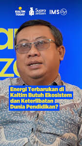 Di podcast kedelapan @suarazetizen, Ir. Fajar Alam, S.T., M.Ling.,IPM,  menilai, dunia pendidikan memiliki peran penting dalam membentuk ekosistem  energi terbarukan, namun hingga kini upaya tersebut masih bersifat terpisah  dan belum menjadi gerakan