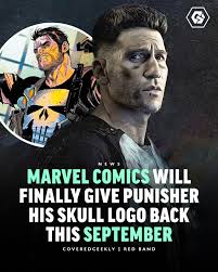 Punisher promotional poster signed by Klaus Janson.