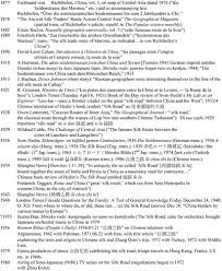 The Invention of the Silk Road, 1877 | Critical Inquiry: Vol 40, No 1