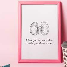 Choose from thousands of customizable templates or create your own from scratch! Kidney Stones Joke Funny Humor Wall Art Minimalist Etsy