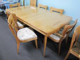 Heywood wakefield coffee table with 2 end tables. Top Heywood Wakefield Dining Room Set Value Multitude 5705 Hausratversicherungkosten