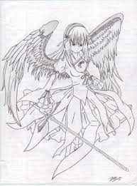 7 demon drawing anime for free download on ayoqq org. Anime Angel Girl By Sharonsezrawr On Deviantart