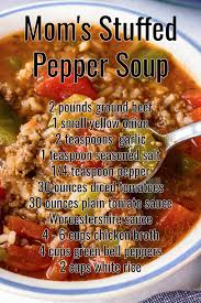 Stuffed pepper soup loaded with sausage, tomatoes, peppers and rice! Stuffed Pepper Soup We Ve Spaceships And Laser Beams Facebook