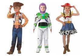 At the beginning of toy story, woody and buzz were originally rivals with woody showing jealousy toward buzz for apparently being replaced as andy's favorite toy and buzz thinking himself to be a real space ranger. Woody And Jessie Toddler Costumes Shop Clothing Shoes Online